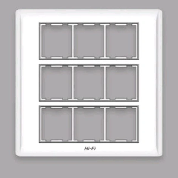 Modular Plate Silver Line 18M 1619