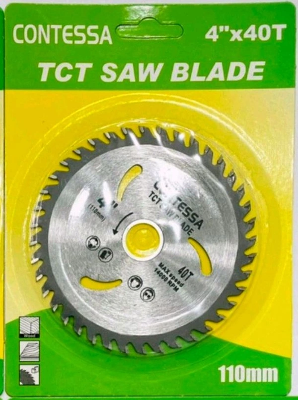 TcT Saw Blade 4"×40Teeth For Cut 6mm Plywood