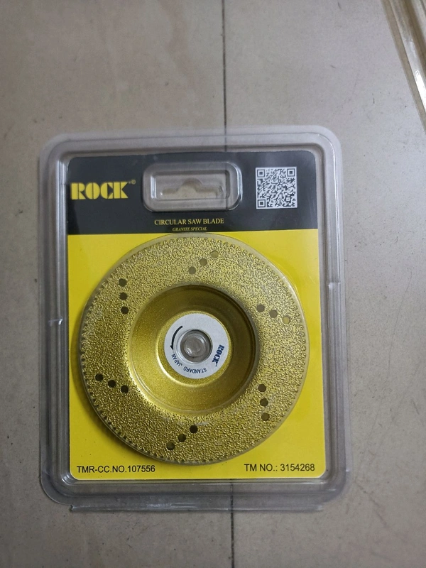 Gold Cup Saw Blade 4" For Granite Molding 