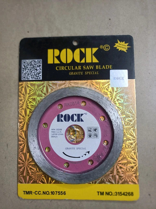 Rim 4" Cup Blade For Granite Molding 