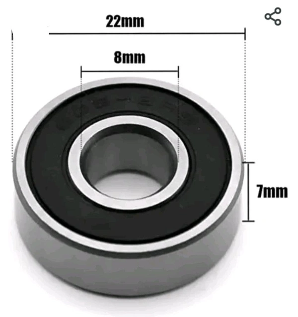 Weldrive Bearing 6209