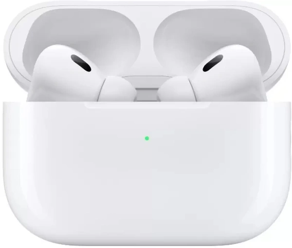 AirPods Pro (2nd generation) with Active Noise Cancellation, Spatial Audio Bluetooth Headset  (White, True Wireless)