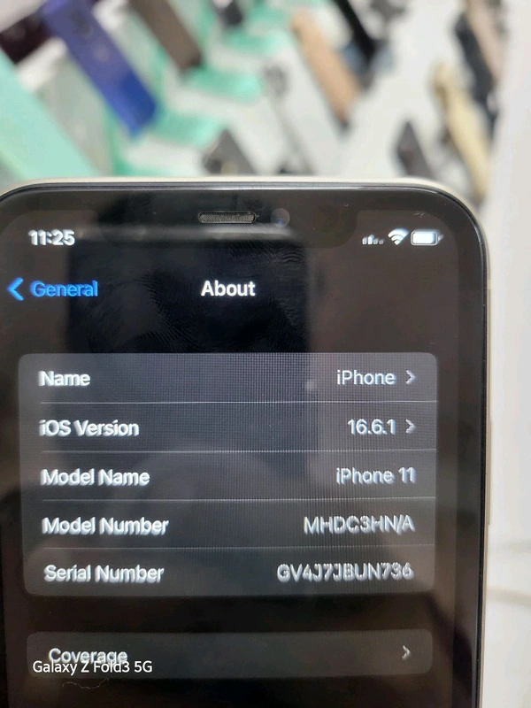 iPhone 11 128Gb Truetone Error & Display Changed - Black