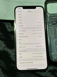 iPhone 12 Pro Max Truetone Error & Display Changed - White