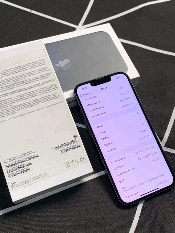iPhone 13 128Gb (Face Id Issue & Truetone Not Working) - Green