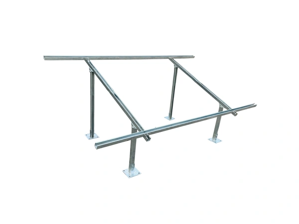 G.I. U Channel 2 Solar Panel Mounting Structure 