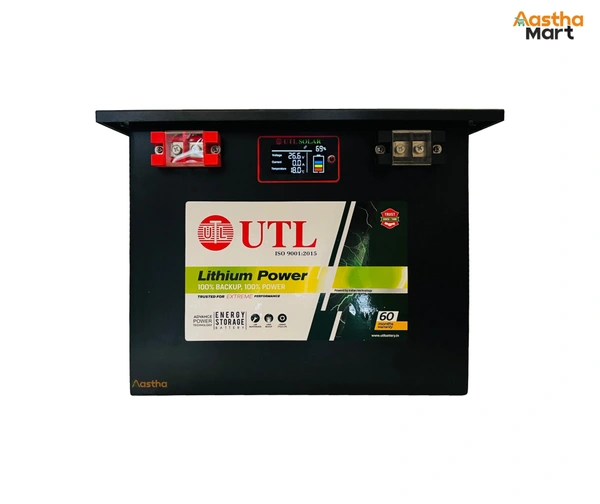 UTL 25.6V 100AH Lithium PO4 Battery 5 Years Warranty