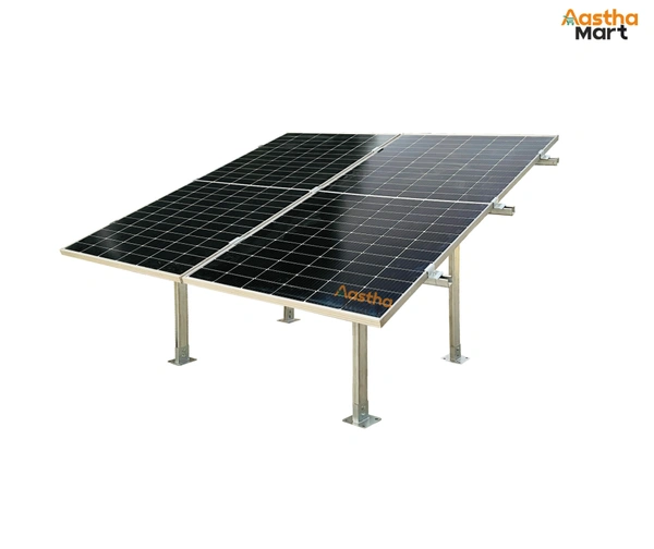 Hot Dip G.I. 2 Solar Panels Mounting Structure