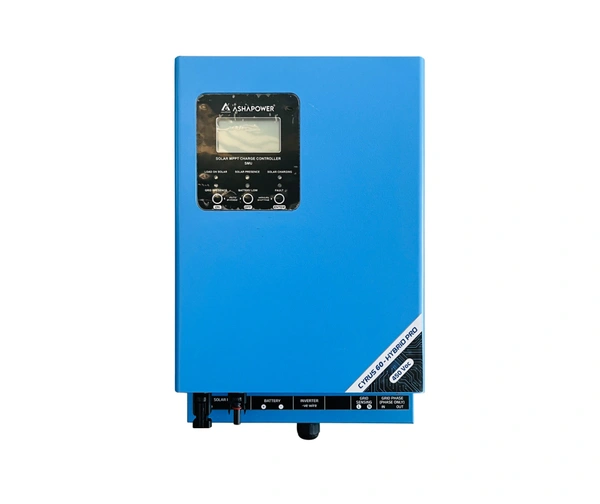 Ashapower Cyrus 60 Hybrid Pro 24/36/48V 60A MPPT Solar Charge Controller (On Grid to Off grid Converter)