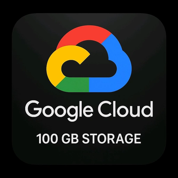 Google One 100GB Storage - 100GB STORAGE, 6 MONTHS