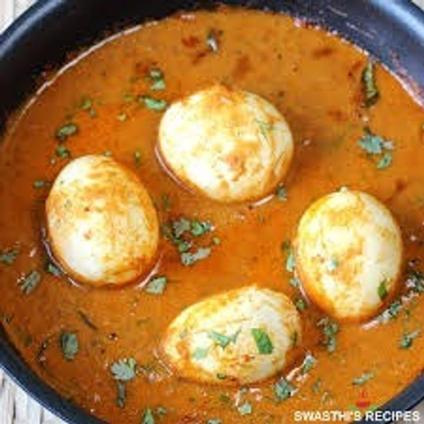 Parota (2pcs) With Chettinad Egg Masala