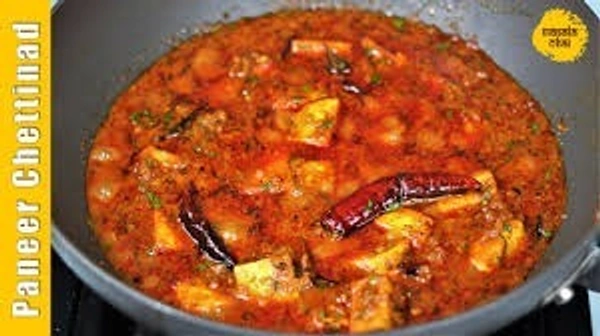 Chapati (3pcs) With Chettinad Paneer Masala