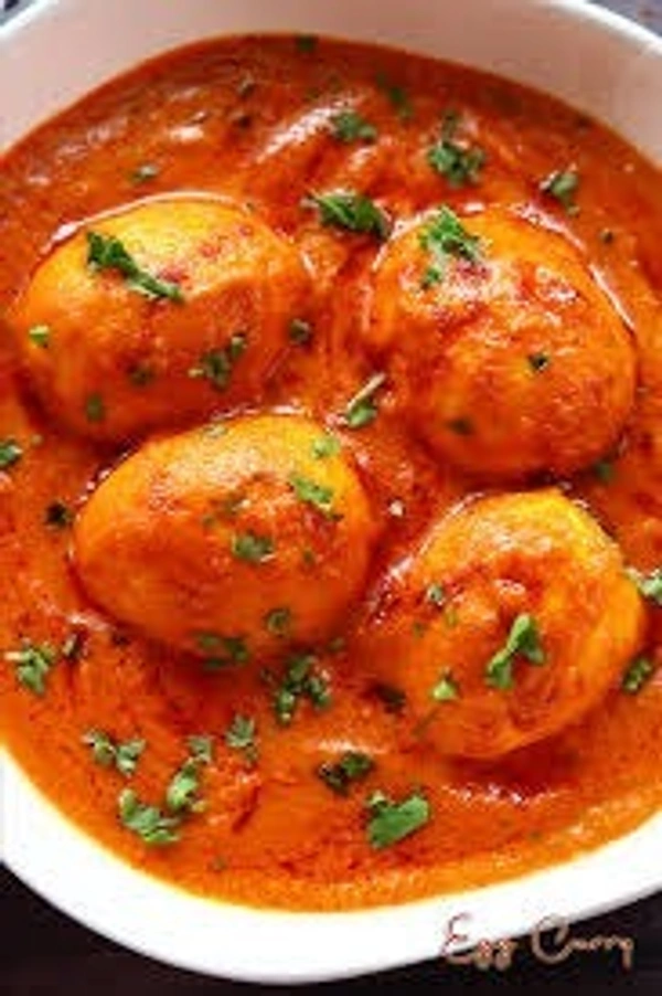 Chapati (3pcs) With Egg Curry