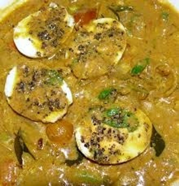 Chapati (3pcs) With Egg Pepper Masala