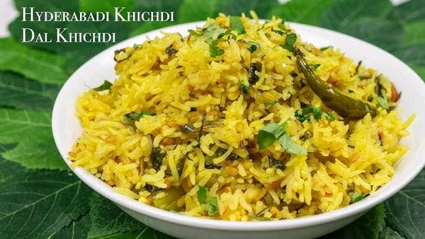 Hyderabadi Dal Kichidi With Veg Curry