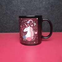Itsmyway Unicorn Full Black Mug