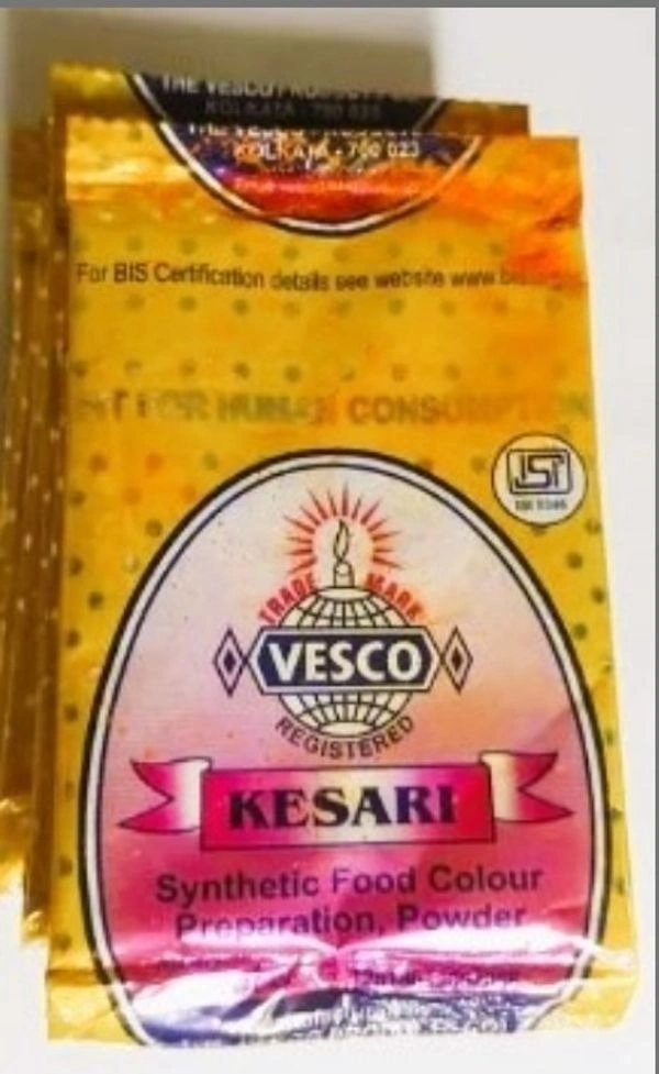 VESCO JAFRANI RANG (kesari food color) - International Orange