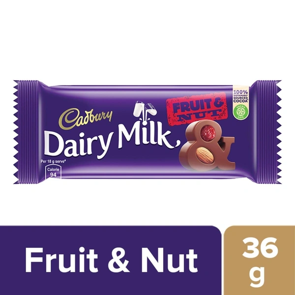 Cadbury Dairy Milk Fruit and Nut Chocolate Bar