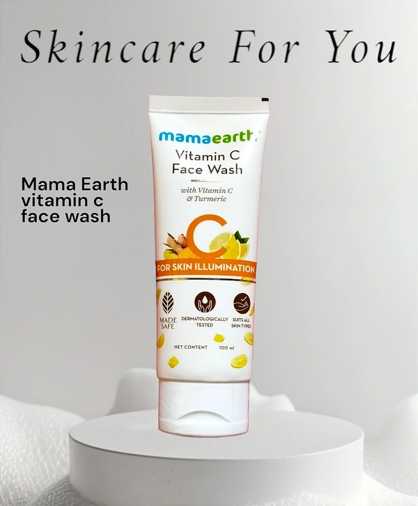 Mama Earth Vitamin C Face Wash - 100ml