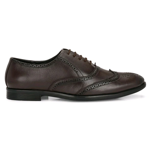 BROWN BROGUE - 6, BROWN