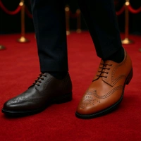 BROWN BROGUE - 6, BROWN
