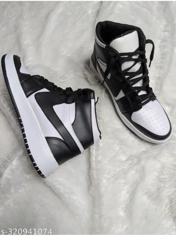Sneakers For Men  - IND 6, Black