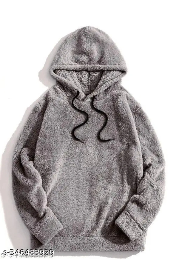 Panda Hoodie  - Gray, M
