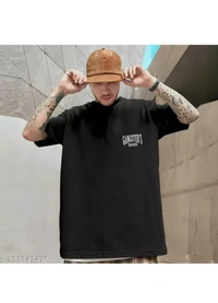Benny Black Over Siz T-shirt 👕 - Black, M