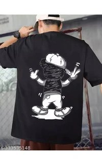 Black Benny Over Size T-shirts  - Black, M
