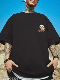 Mikky Benny Printed T-shirts  - Black, L