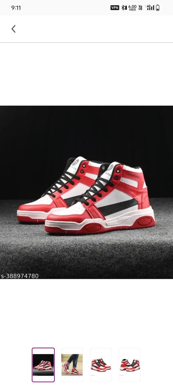 Colour Full Sneakers  - Black, IND 9