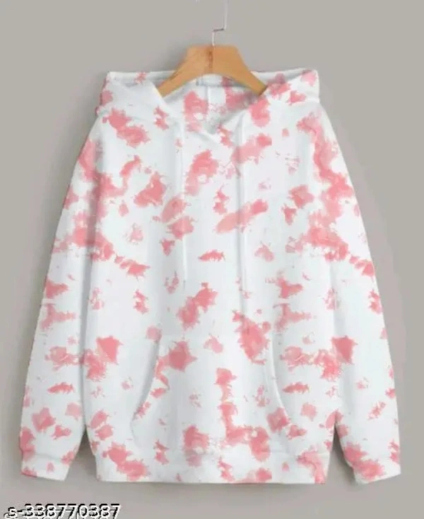 HS BRAND  Hoodie Pink - Tickle Me Pink, XL