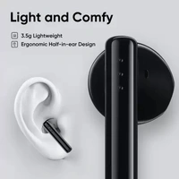DIZO Buds P with Fast Charge, 40HPlaytime & 13mm Driver (by realme TechLife) Bluetooth Headset  (Dynamo Black, True Wireless) open box