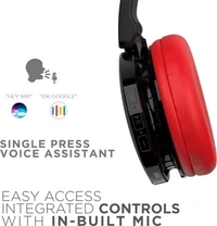 boAt Rockerz 370 Bluetooth Headset  (Fiery Red, On the Ear) open box 