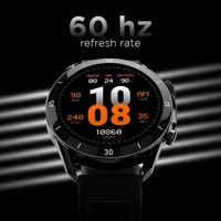 Fire-Boltt Legacy 1.43 AMOLED Bluetooth Calling with First Ever Wireless Charging Smartwatch  (Black Strap, 1.43) open box 
