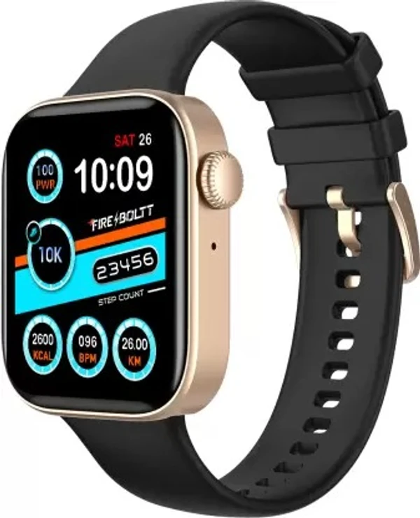 Fire-Boltt Ring 2 Smartwatch  (blue strap , Free Size)