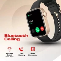 Fire-Boltt Ring 2 Smartwatch  (blue strap , Free Size)