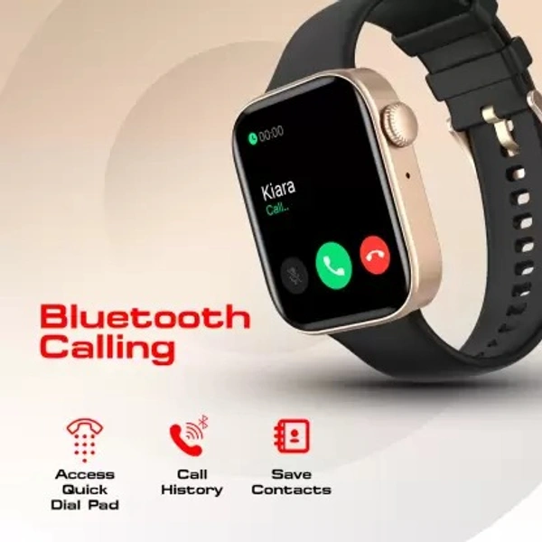 Fire-Boltt Ring 2 Smartwatch  (blue strap , Free Size)