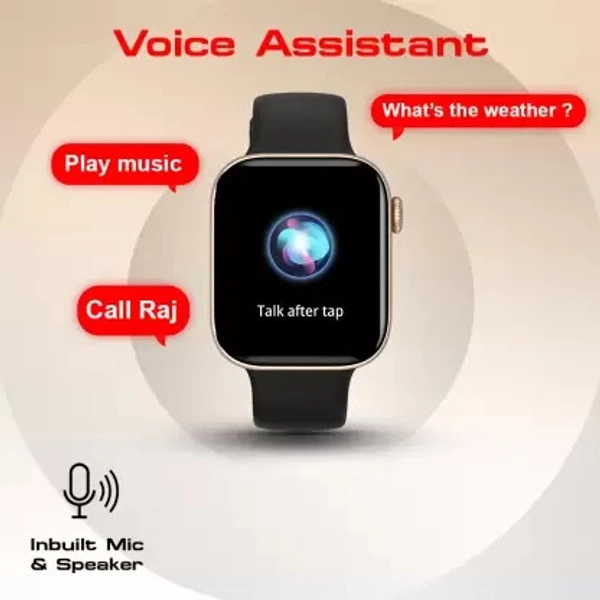 Fire-Boltt Ring 2 Smartwatch  (blue strap , Free Size)