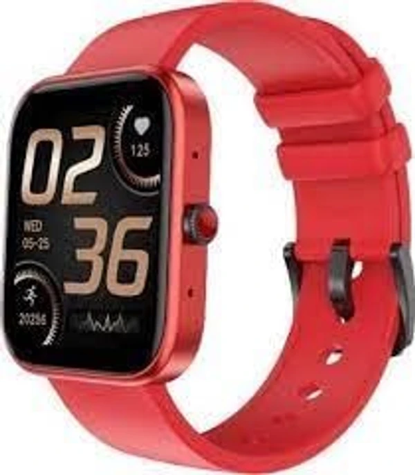 Fire-Boltt Ninja Call 2 Bluetooth Calling Smartwatch with 27 Sports Mode (Red) Free Size open box