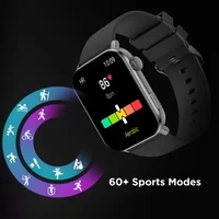 Fire-Boltt Ninja Bell 1.83" Bluetooth Calling Smart watch, AI Voice, 60 Sports Modes Smartwatch  (Black Strap, Free Size) open box