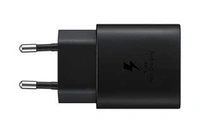 Samsung Original 25W USB Travel Adapter for Cellular Phones, Black white ( open box )