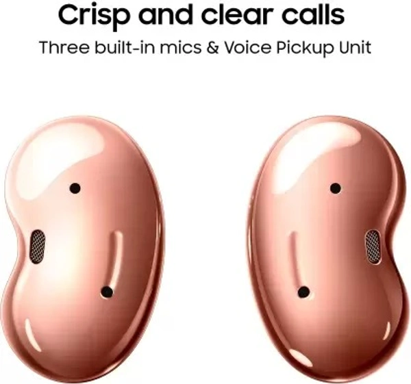 (Refurbished)  SAMSUNG Galaxy Buds Live Bluetooth Headset  (Mystic Bronze, True Wireless)(open box )
