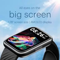 Noise ColorFit Vision 2 with 1.78'' Always on AMOLED Display Smartwatch  (Black Strap, Regular) ( open box )