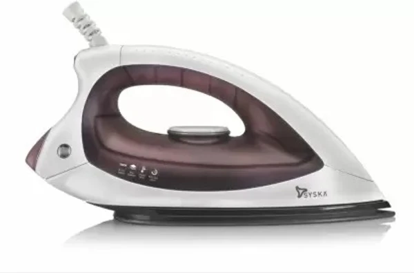 Syska Magic SDI-15D 1000 W Dry Iron  (White, Brown) open box