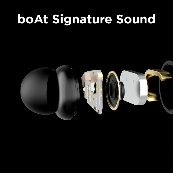 boat rockerz 185 pro Wireless Neckband Bluetooth 5.3 10 meters Wireless Range 10mm Drivers Playtime 20 Hours Enx Tech Magnetic earbuds Single press voice assistant IPX4 water resistance
