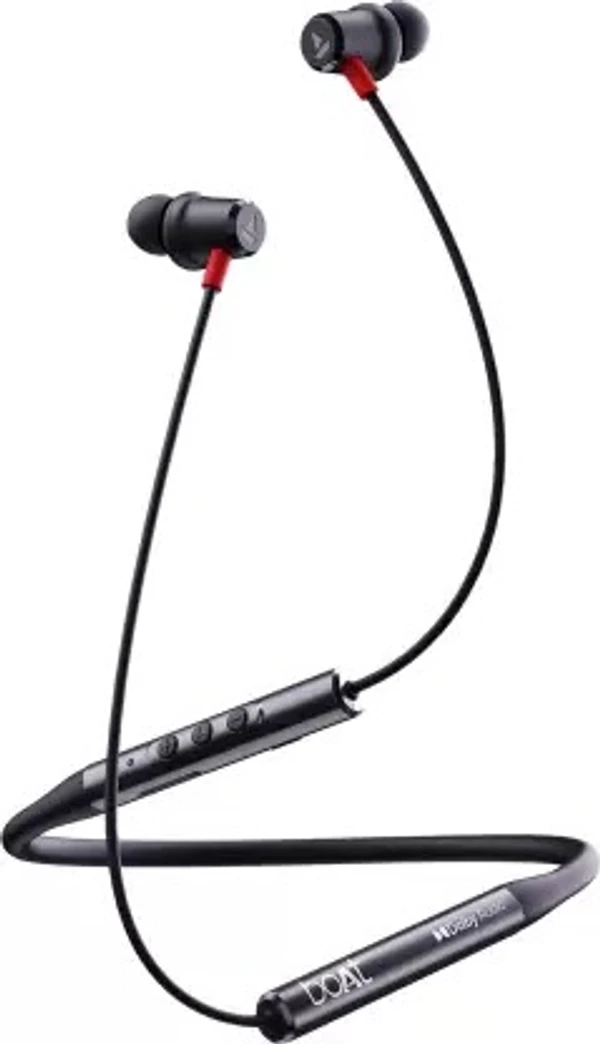 boAt Nirvana 525 ANC Bluetooth Headset  (Space Black, In the Ear)