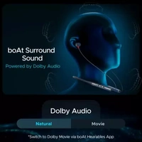 boAt Nirvana 525 ANC Bluetooth Headset  (Space Black, In the Ear)