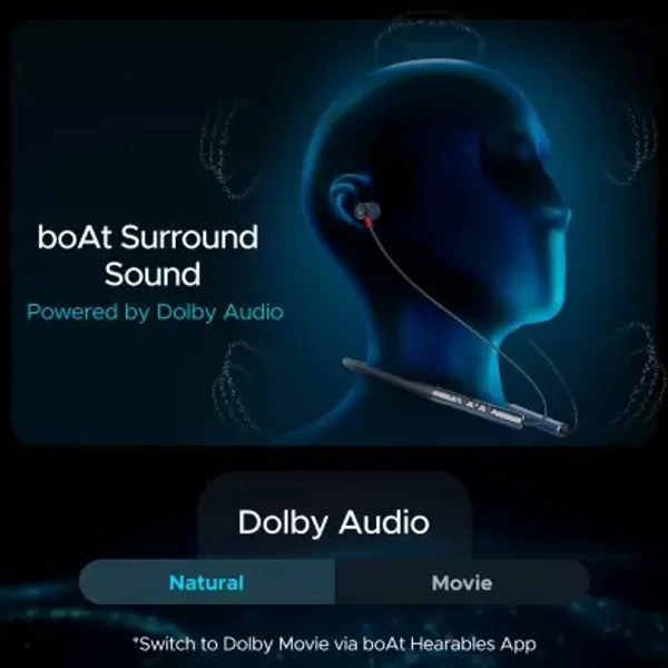 boAt Nirvana 525 ANC Bluetooth Headset  (Space Black, In the Ear)