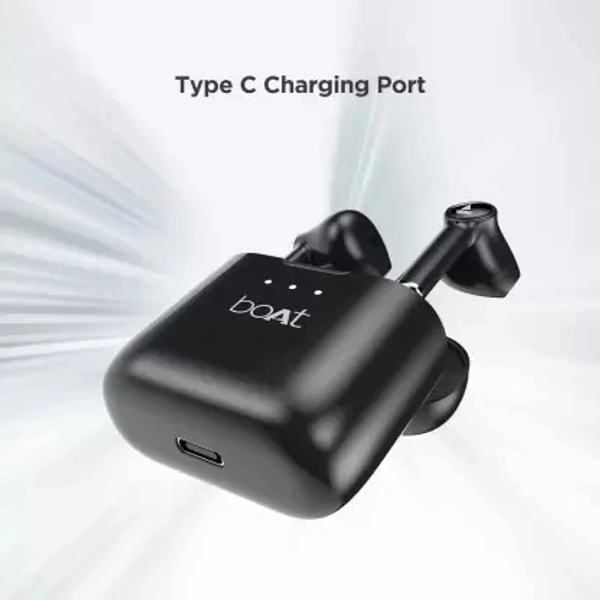 boAt Airdopes 131 with upto 60 Hours and ASAP Charge Bluetooth Headset  (Active Black, True Wireless)